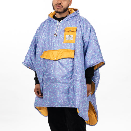 Reversible Poncho - Ski Splatter Ponchos