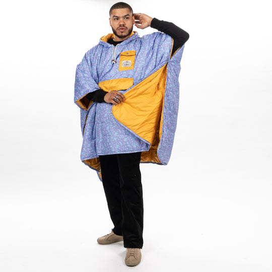 Reversible Poncho - Ski Splatter Ponchos