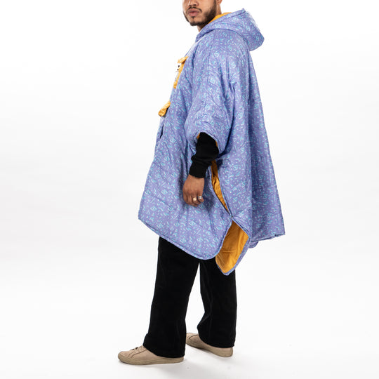 Reversible Poncho - Ski Splatter Ponchos