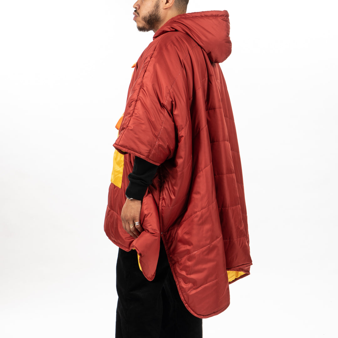 Reversible Poncho - Sunrise Orange Ponchos