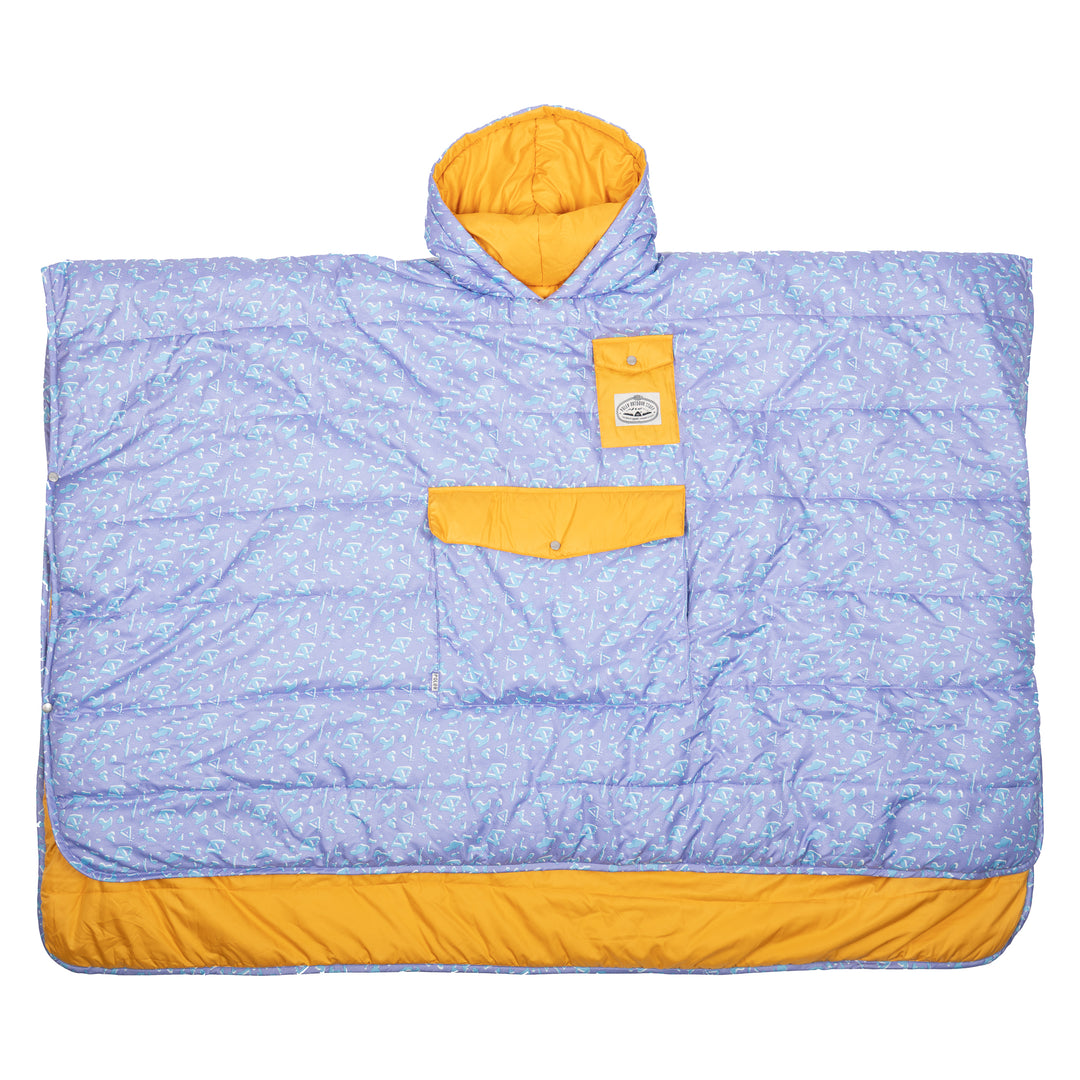 Reversible Poncho - Ski Splatter Ponchos SKI SPLATTER L/XL