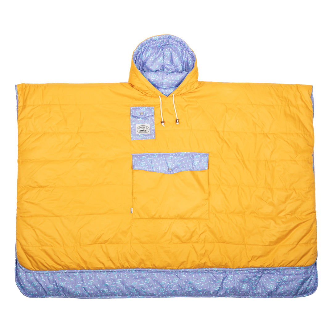Reversible Poncho - Ski Splatter Ponchos