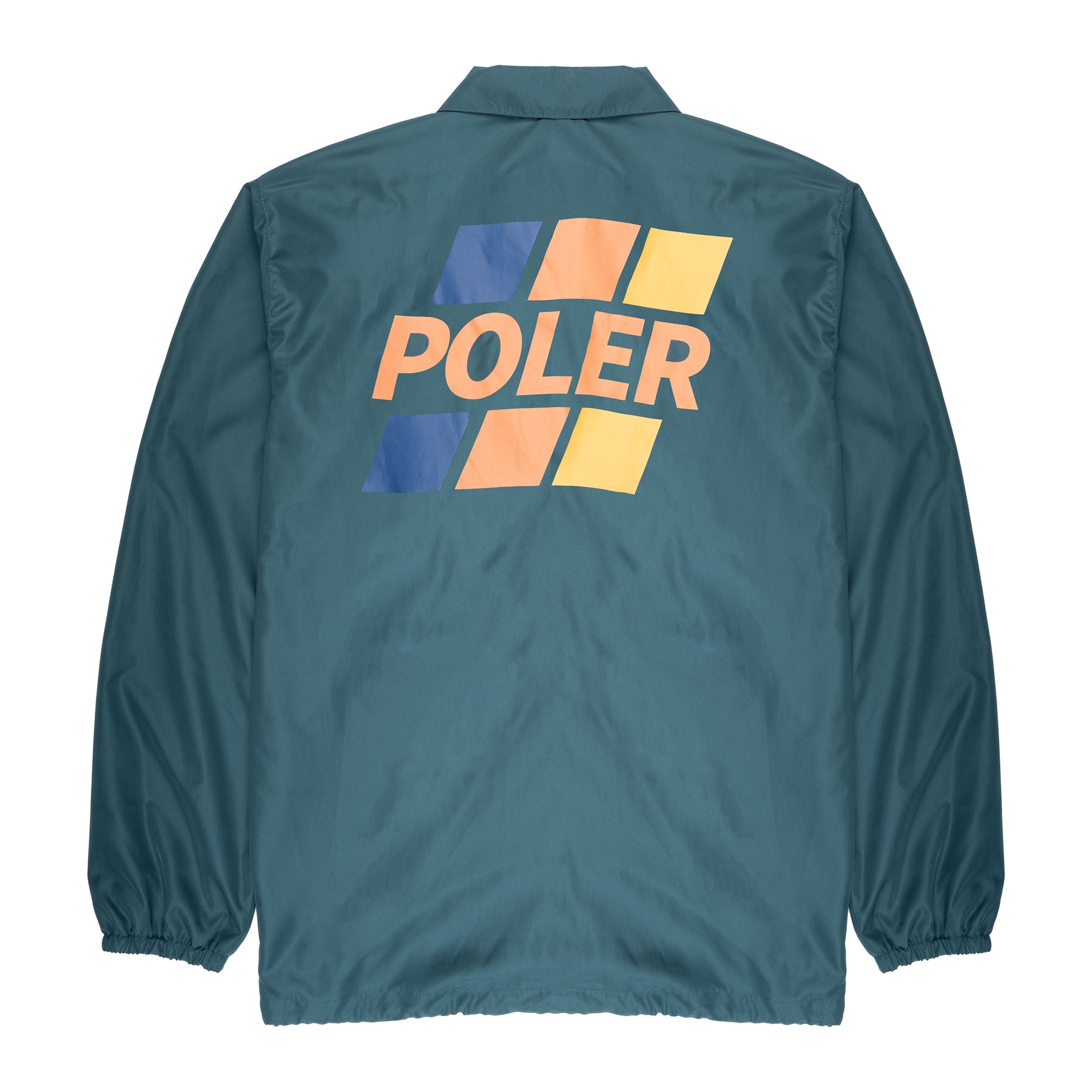 Liftie Coaches Jacket - Black/Dark Ocean | Poler Apparel