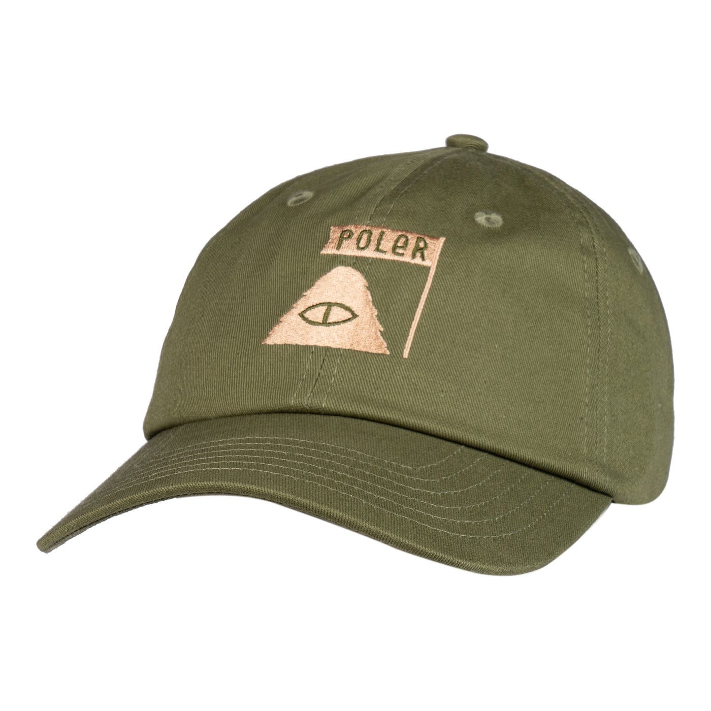 Summit Dad Hat product OLIVE O/S 