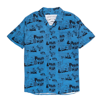 Aloha Shirt product MYSTIC PORTAL BLUE M 