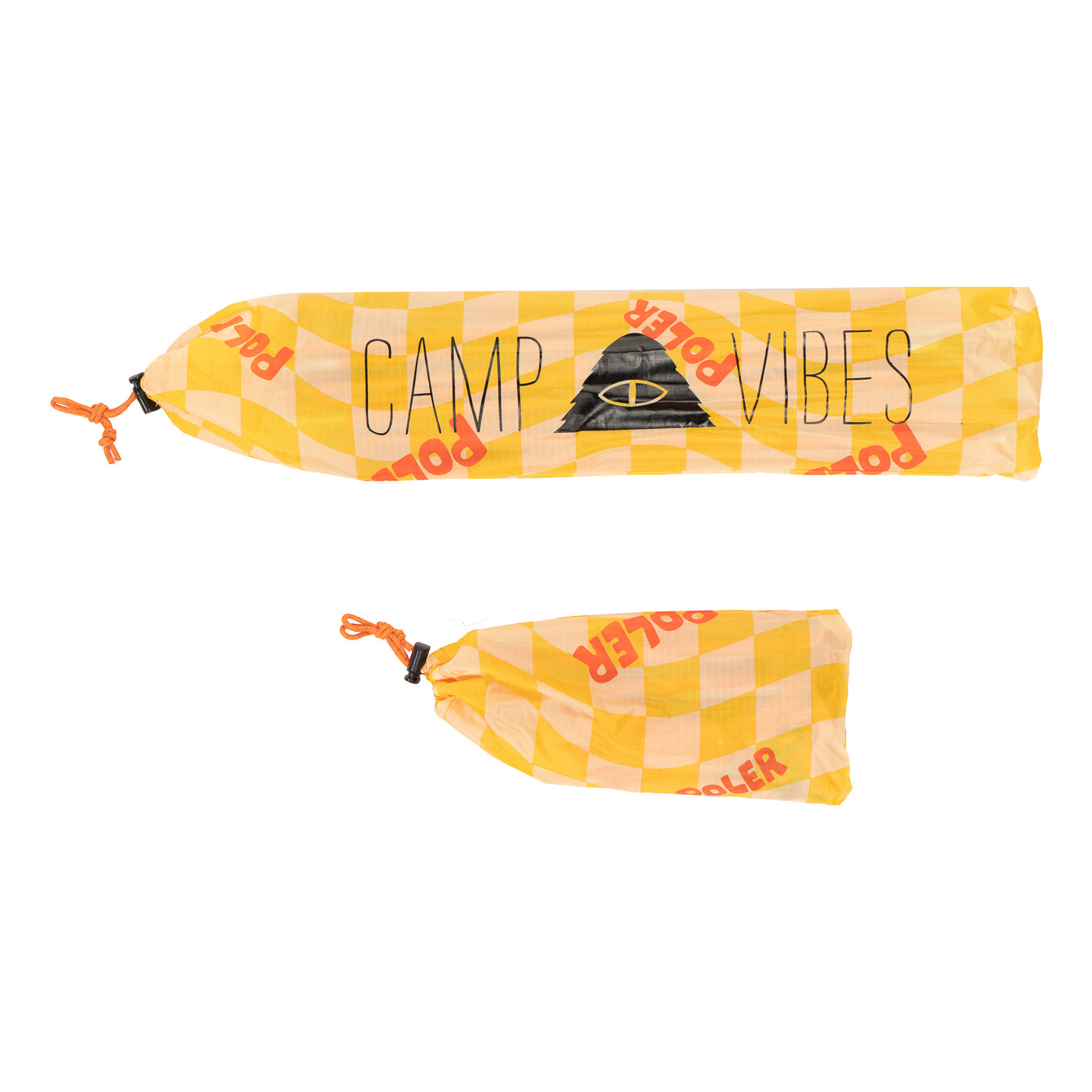 2-Person Tent - Wavy Check Yellow