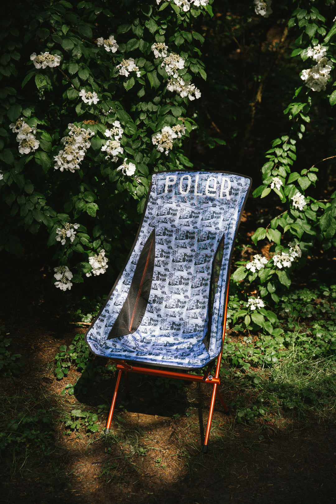 POLER ポーラー STOWAWAY CHAIR Stowaway Chair - Mystic Portal Blue – Poler