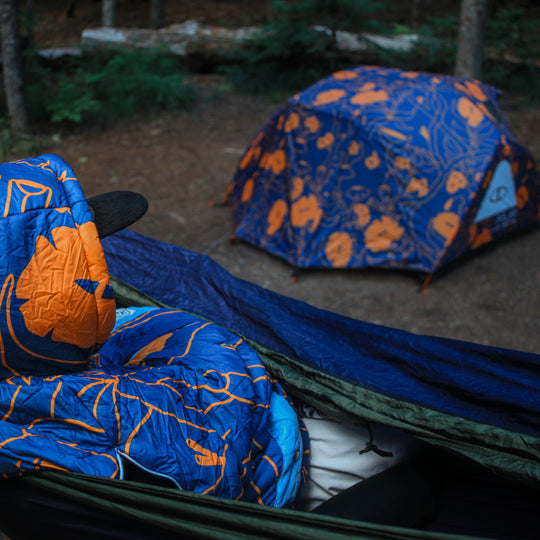 CAMP VIBES 2 Person Tent - All Seeing Navy Tents