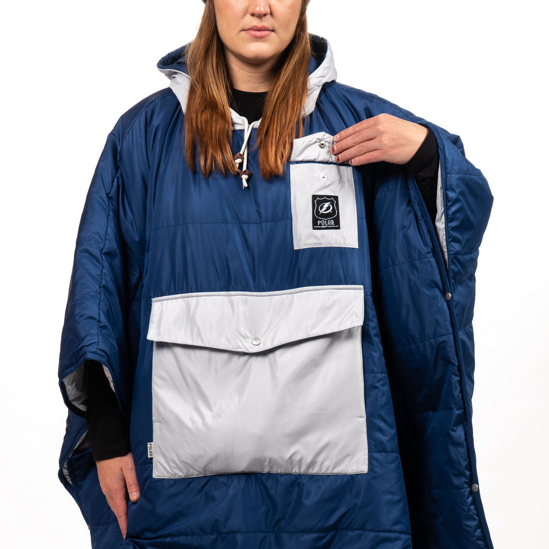 Tampa Bay Lightning Poncho | NHL x Poler