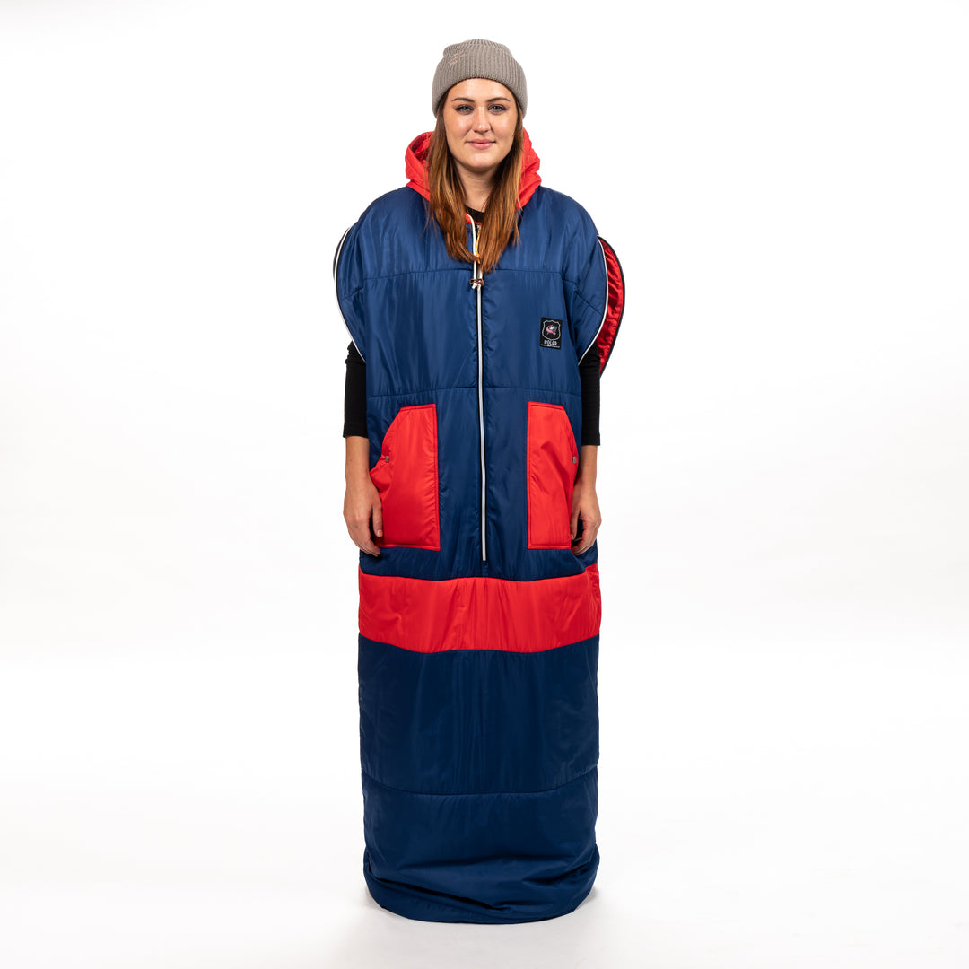Columbus Blue Jackets Napsack | Poler Sleeping Bag-Jacket