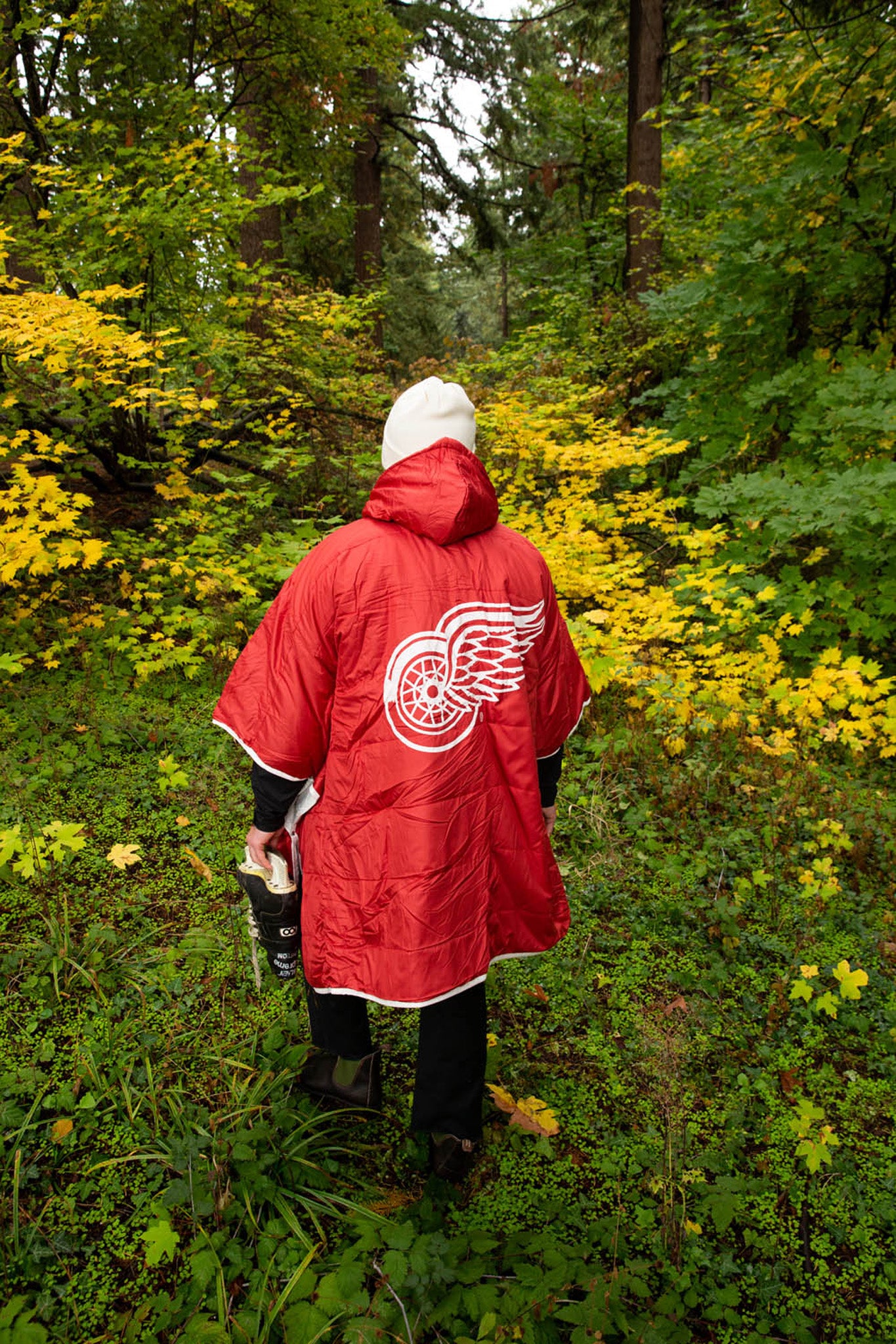 Detroit Red Wings NHL Starter Vintage Puffer Jacket
