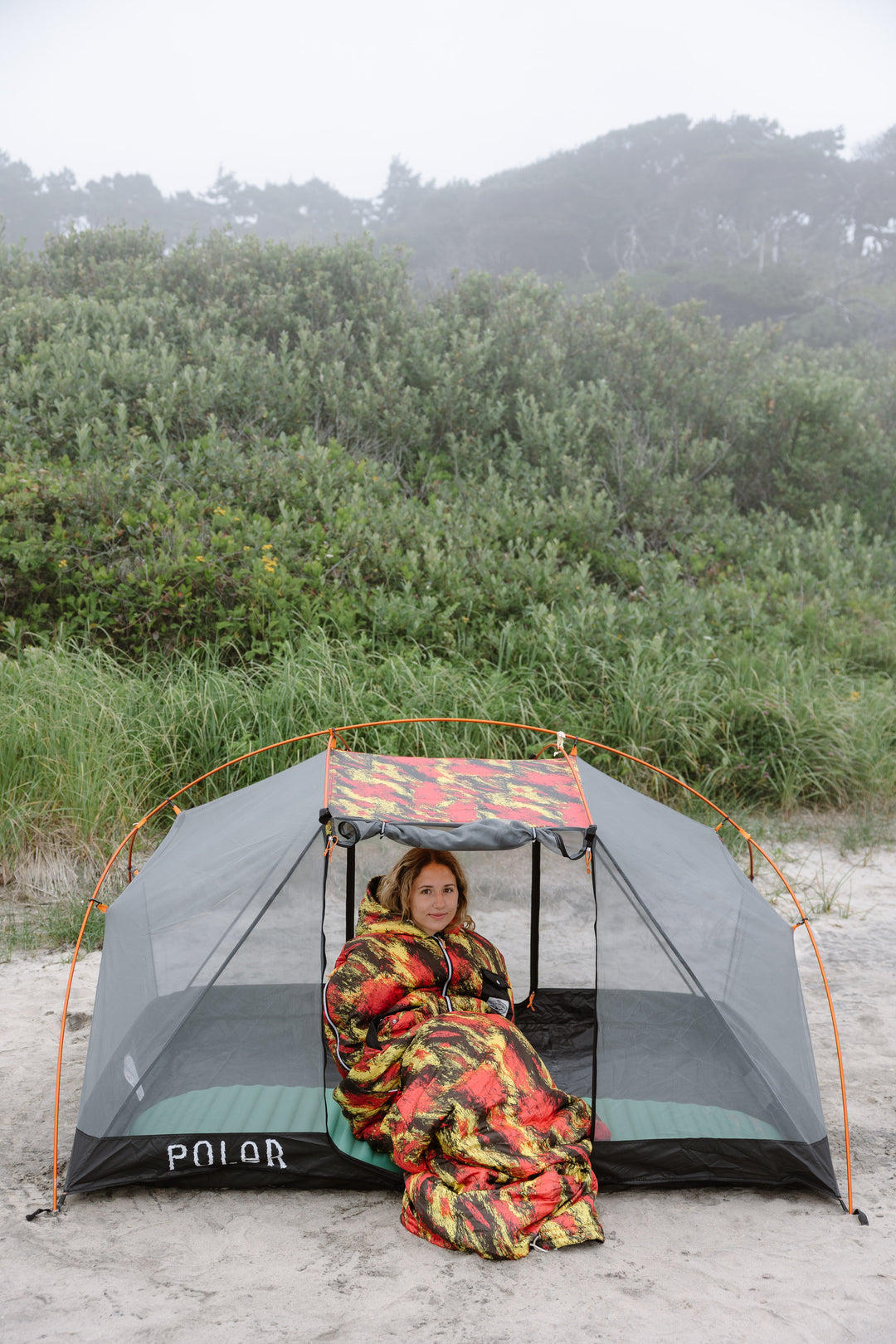 CAMP VIBES Reversible Napsack - CK Wash – Poler