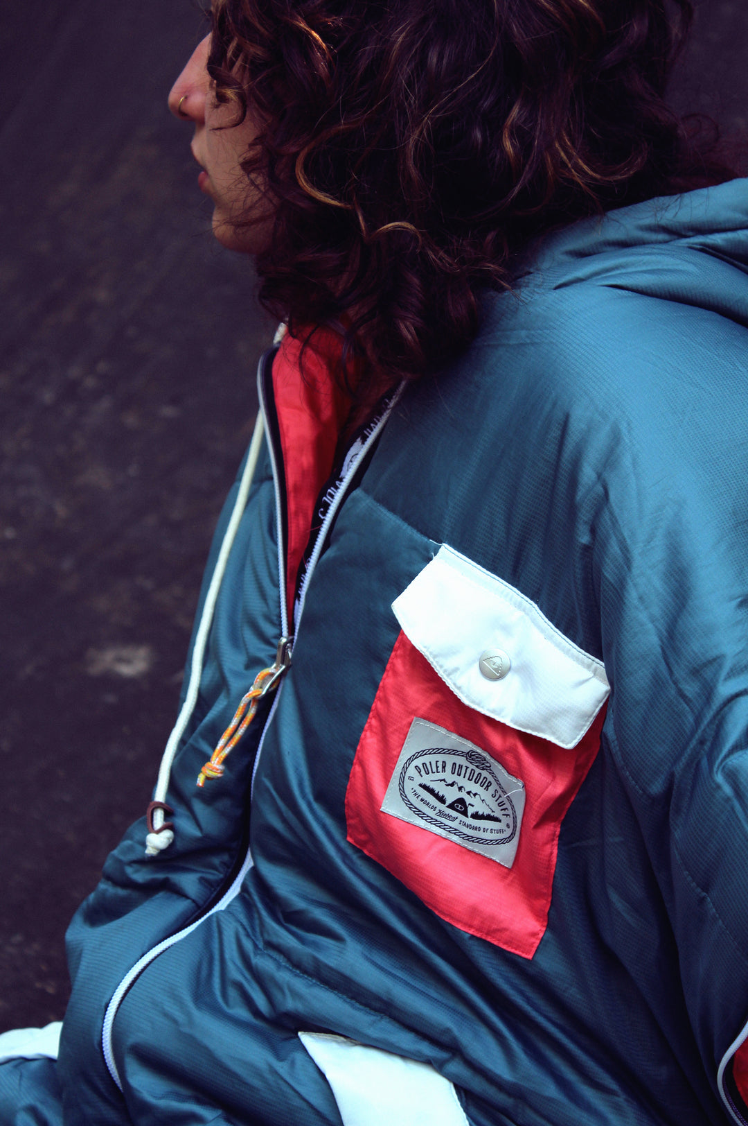 CAMP VIBES Reversible Napsack - Vaurnet Napsacks