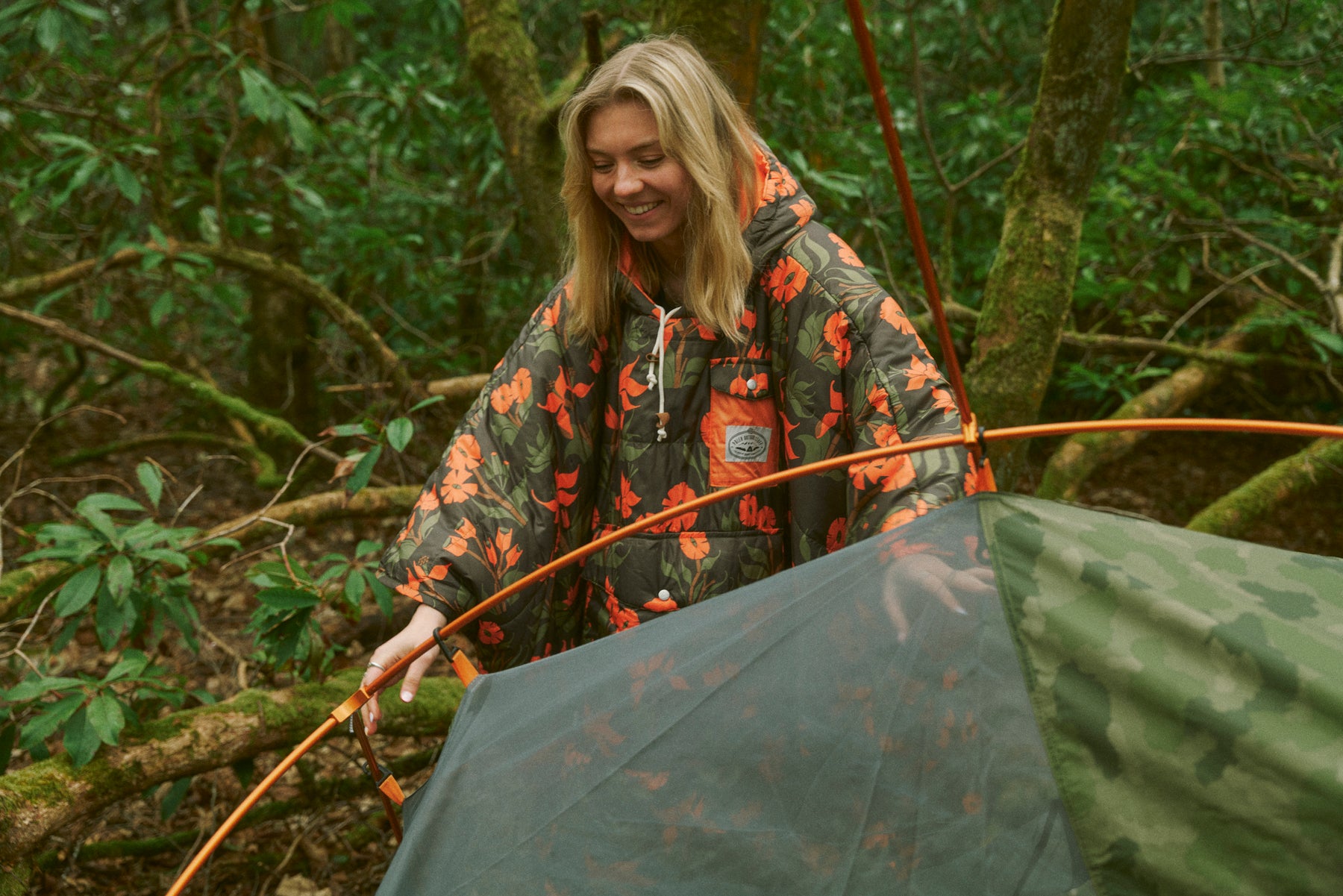 1-Person Tent - Furry Camo