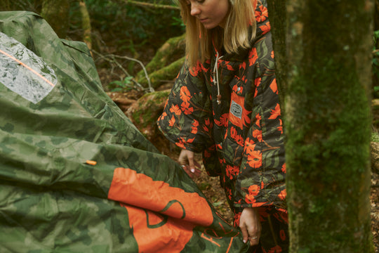 CAMP VIBES 2-Person Tent - furry camo Tents
