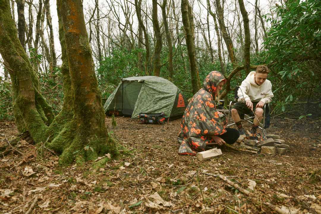 CAMP VIBES 2-Person Tent - furry camo Tents