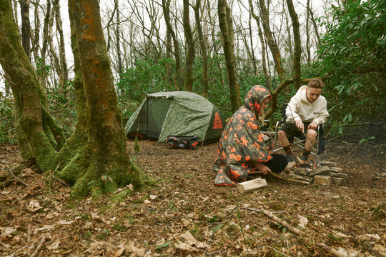 CAMP VIBES 2-Person Tent - furry camo Tents