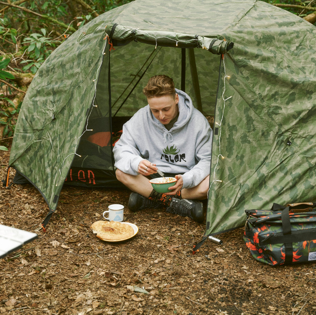 CAMP VIBES 2-Person Tent - furry camo Tents