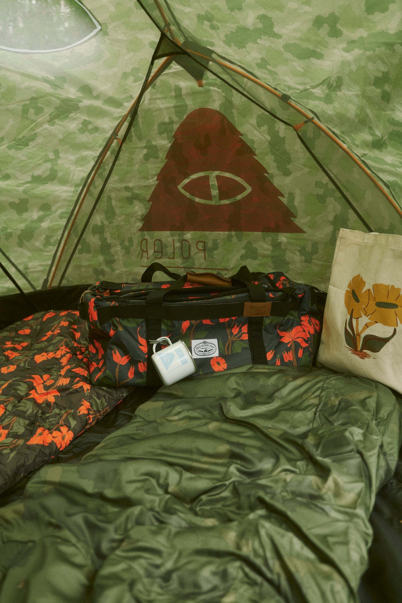 2- Person Tent - Furry Camo | Poler 2+ Person Camo Tent