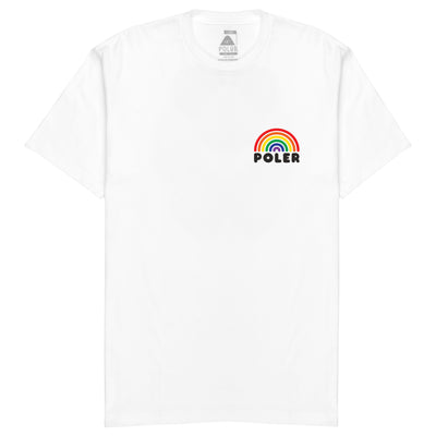 Rainbow Tee Tee White S 