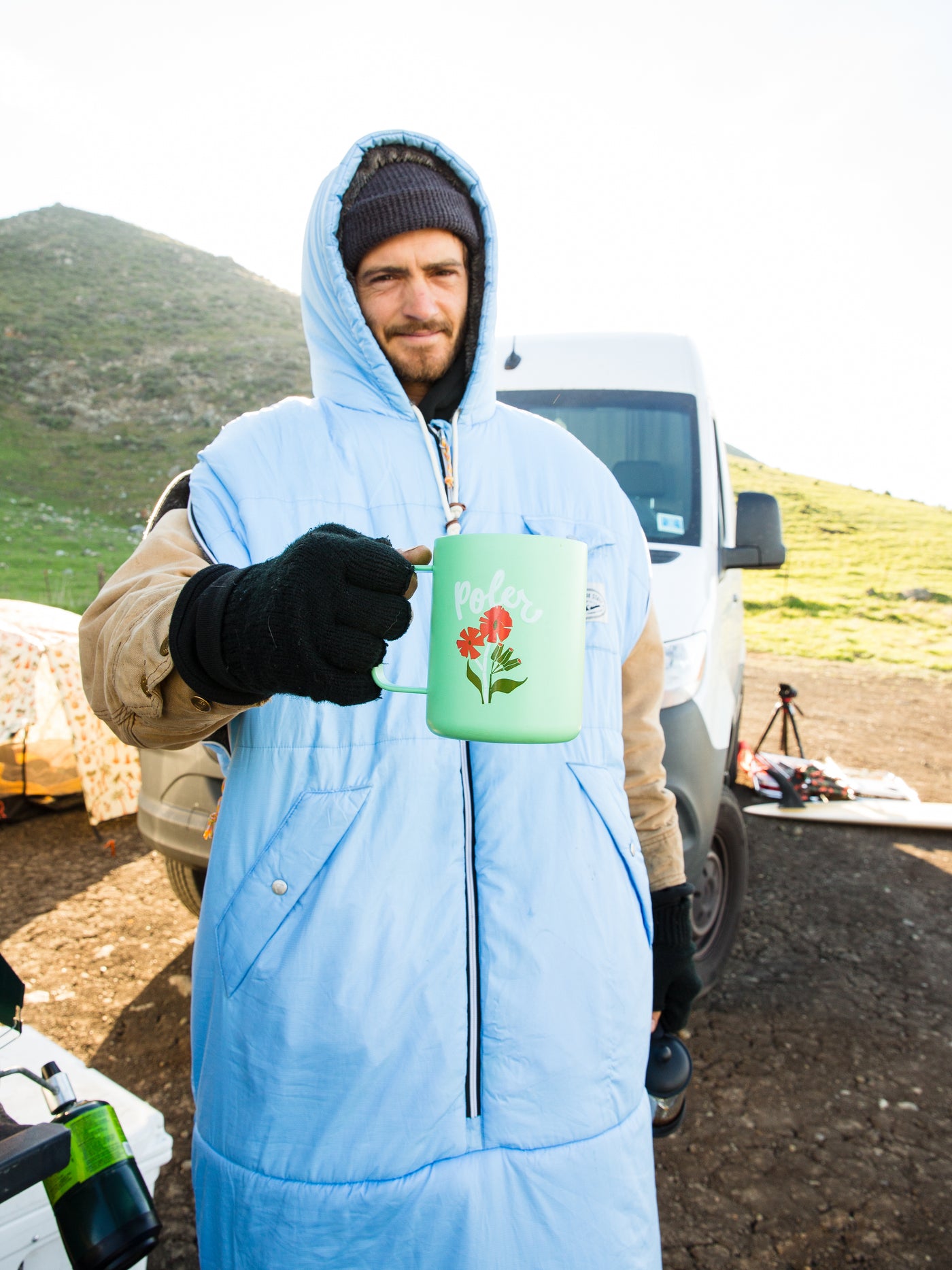 Shaggy Napsack - Blue Orchid Napsacks   