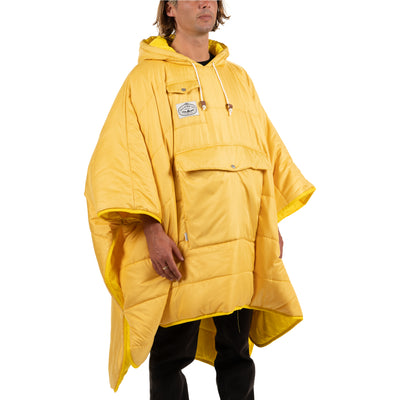 Reversible Poncho - Yellow/Tropicana Poncho   