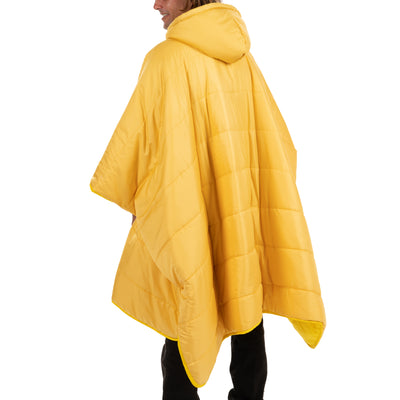 Reversible Poncho - Yellow/Tropicana Poncho   