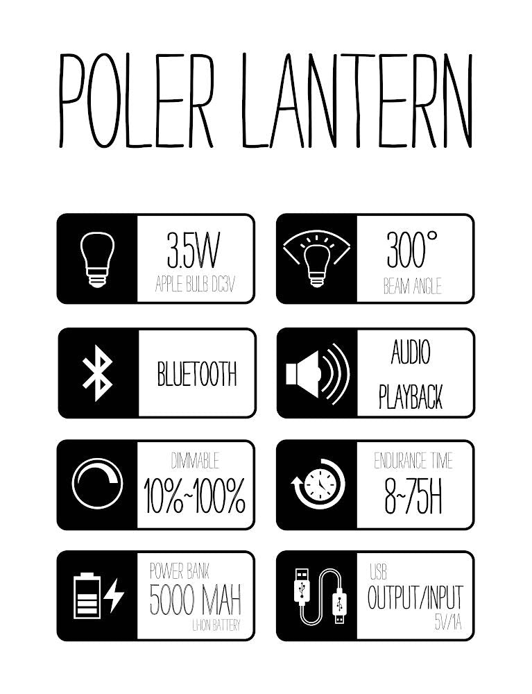 Poler Lantern product   