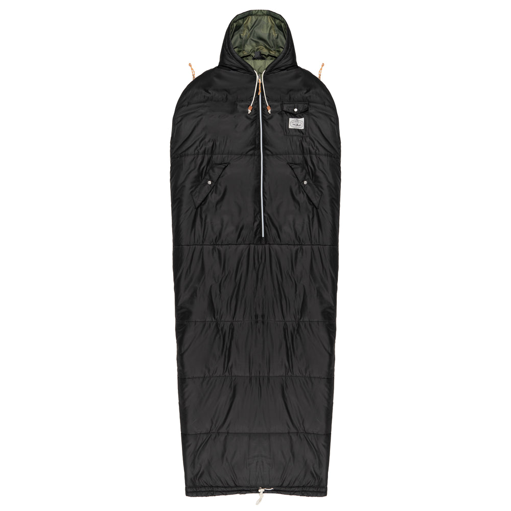 CAMP VIBES Reversible Napsack - Furry Camo/Black Napsacks